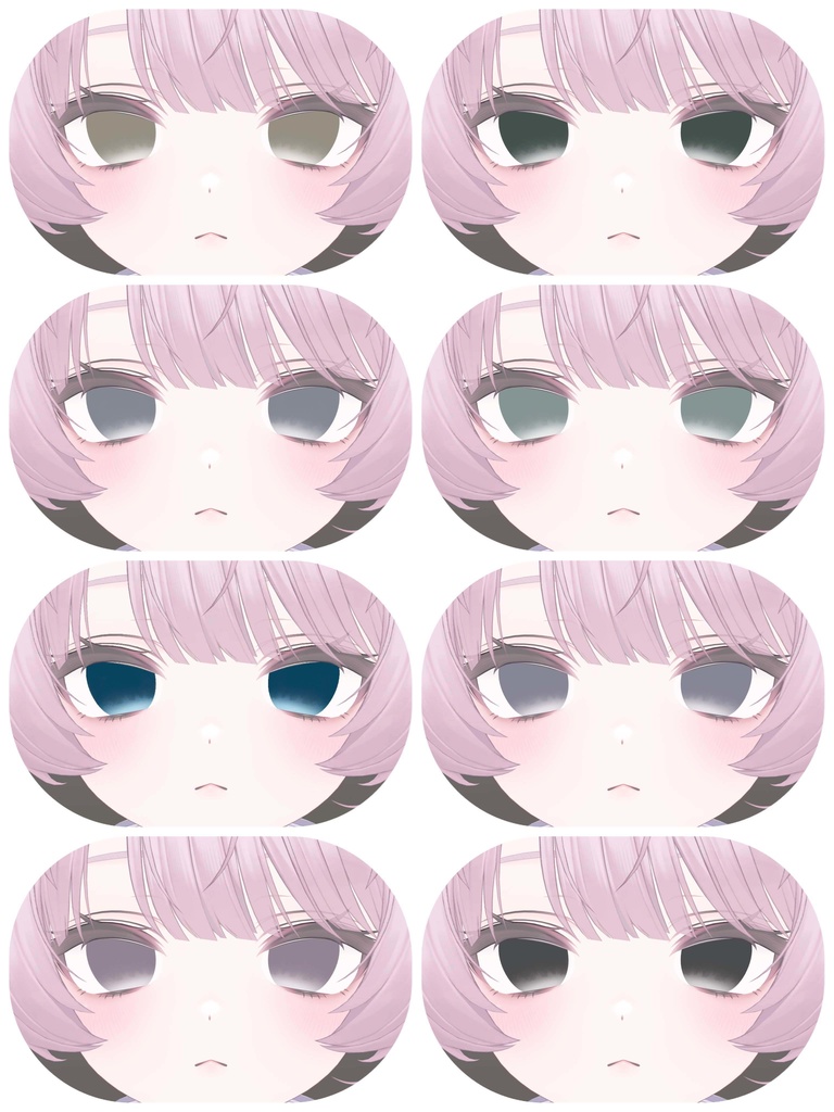 mokumoku eye texture