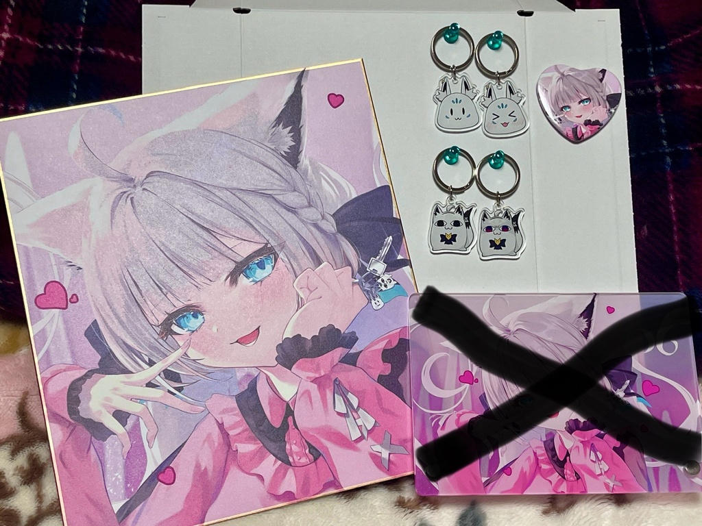 ホワイトぶりにゃん グッズセット