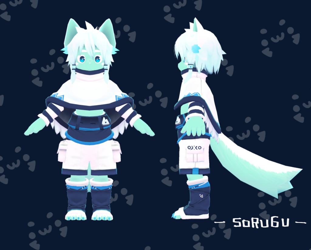 オリジナル3Dモデル ◁ソルグ▷