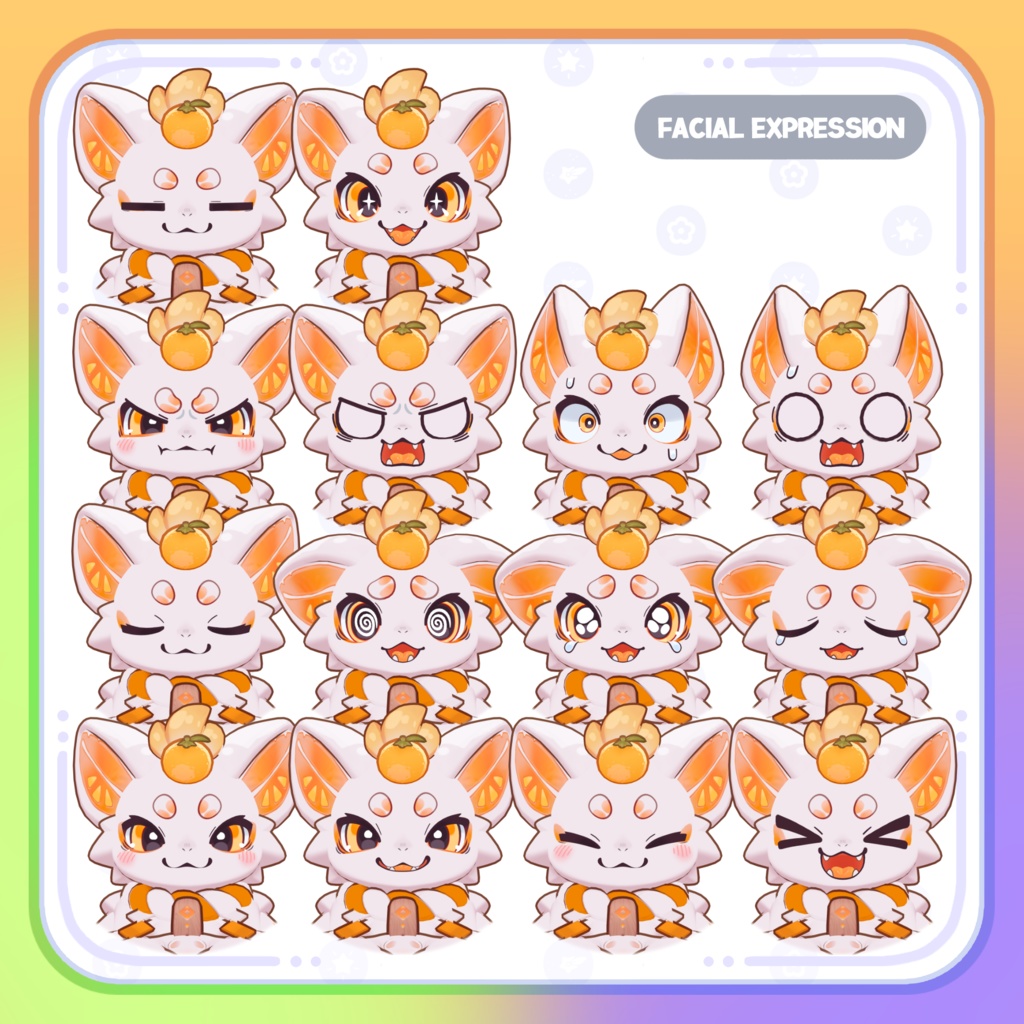 オリジナル3Dモデル ◁あまあま大福ドラゴンず▷