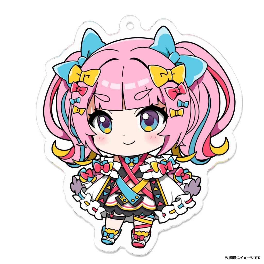 SDアクリルキーホルダーB【Vtuber/矢凪ゆい】