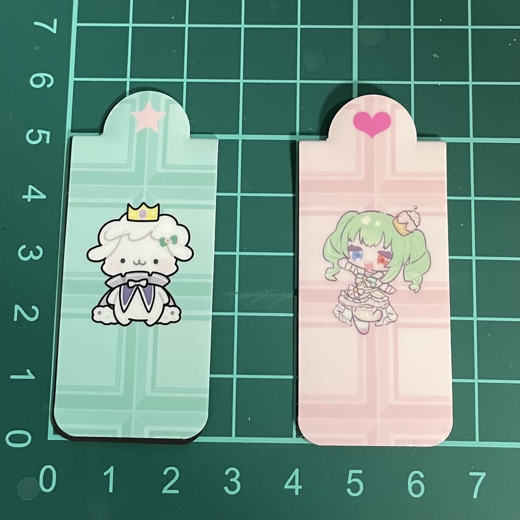 準備ページ萌葱ゆいんマグネットしおり