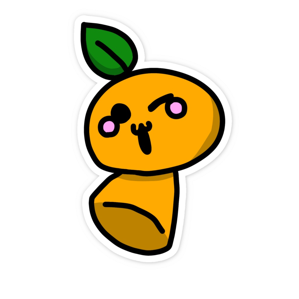 ナゾの生物ステッカー
