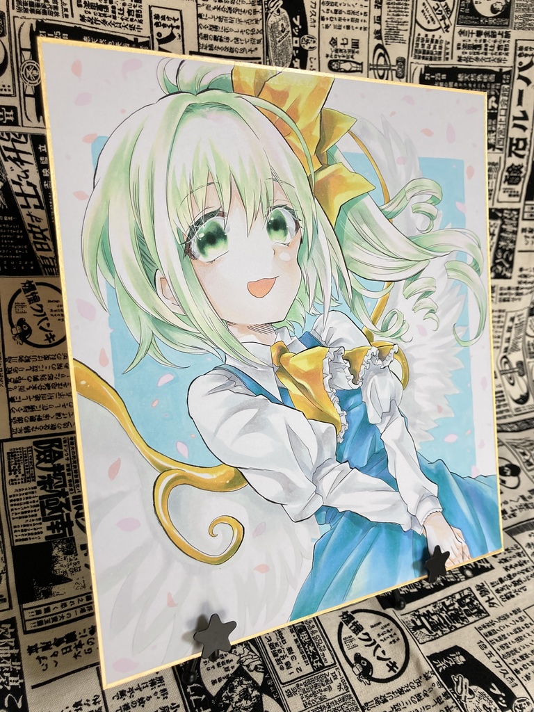 大色紙原画 大妖精
