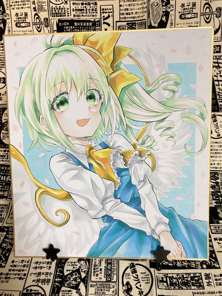 大色紙原画 大妖精