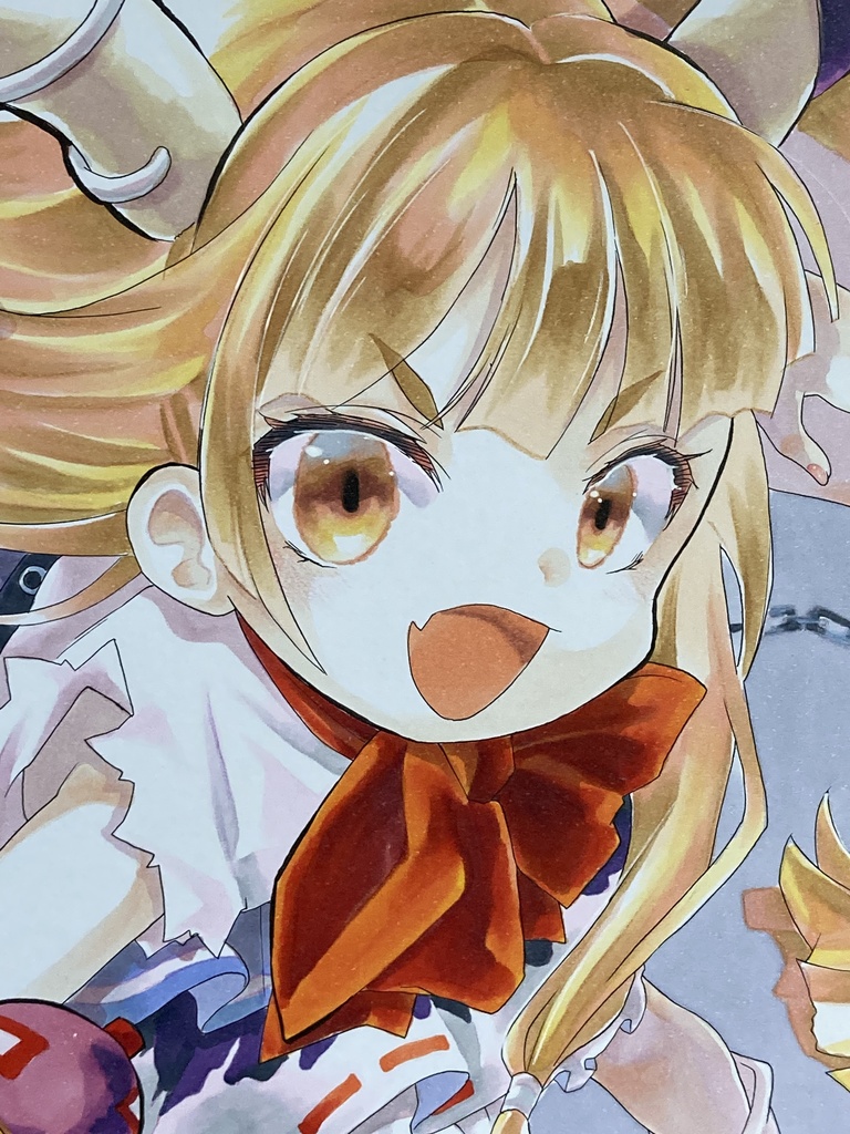 大色紙原画 伊吹萃香