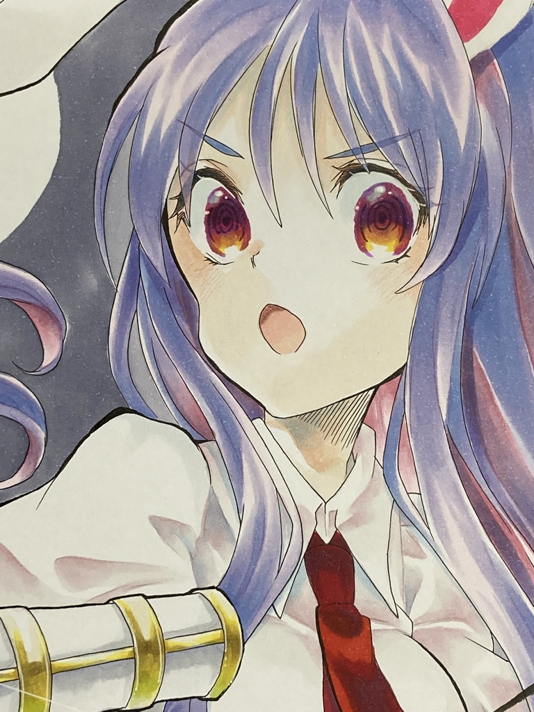 大色紙原画 鈴仙・U・イナバ