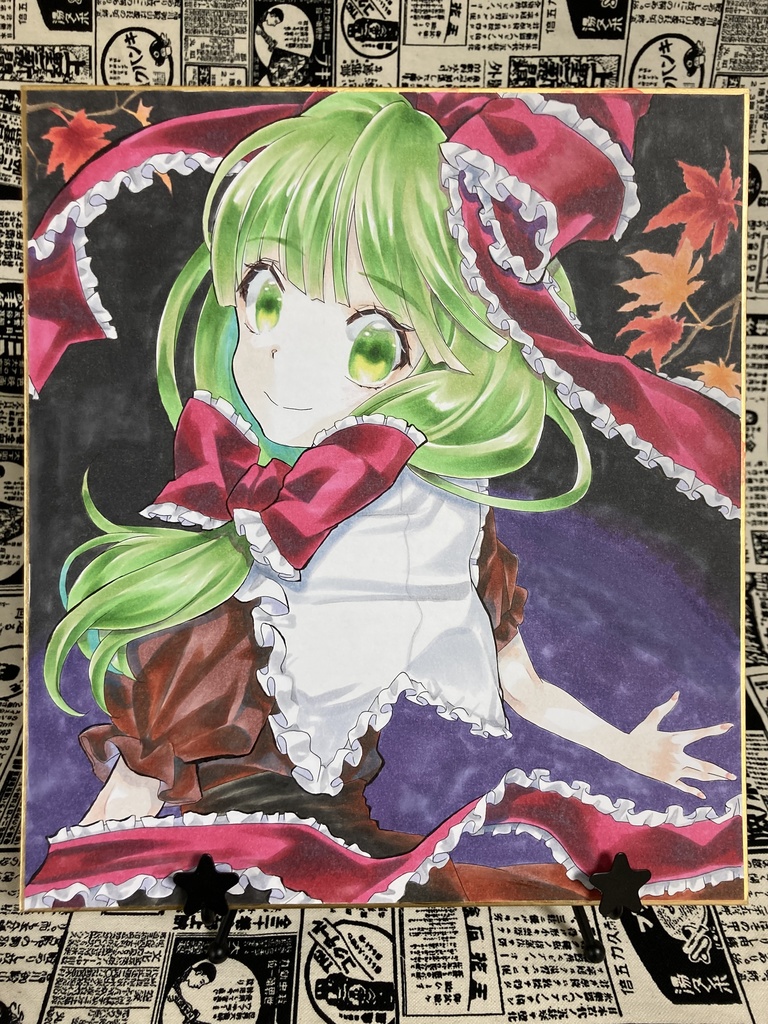 大色紙原画 鍵山雛