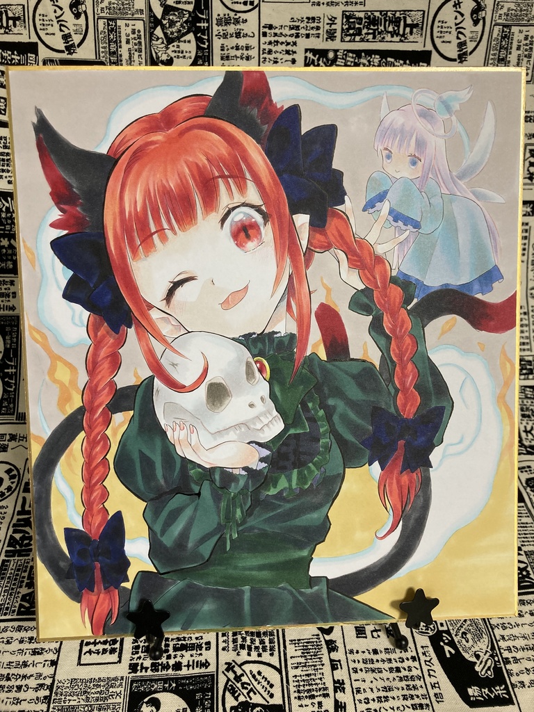 大色紙原画 火焔猫燐