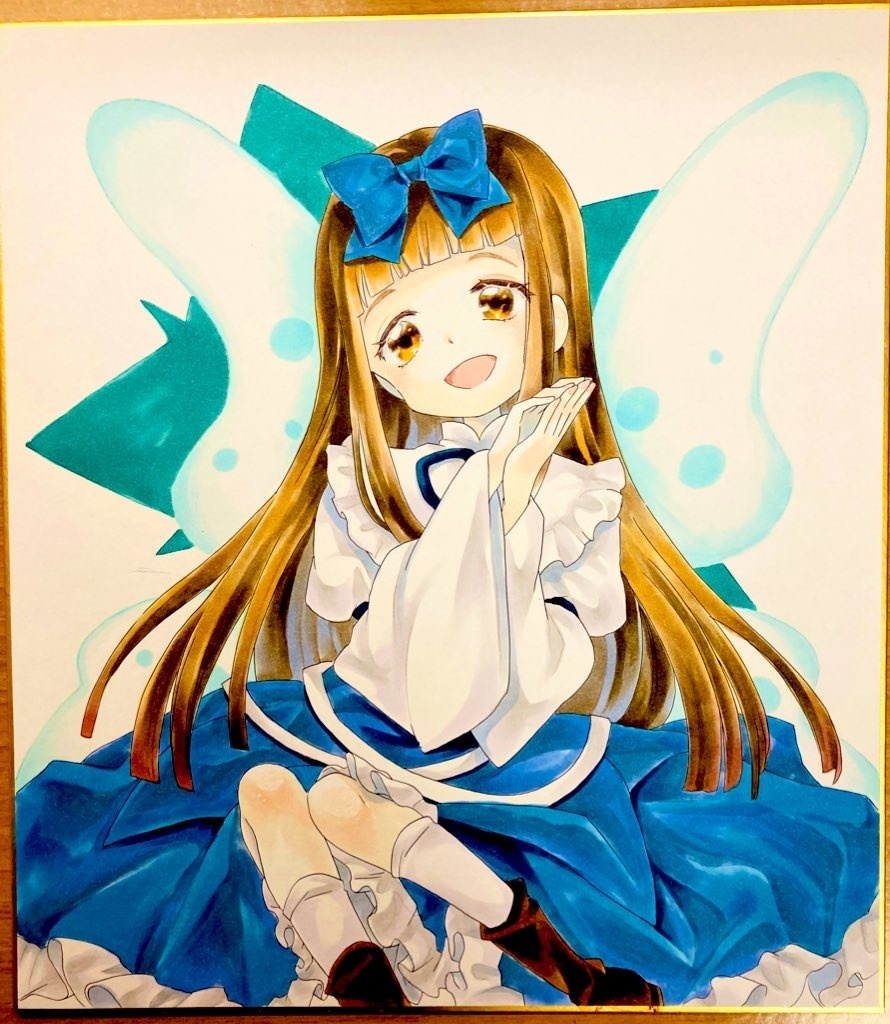 大色紙原画 スターサファイア