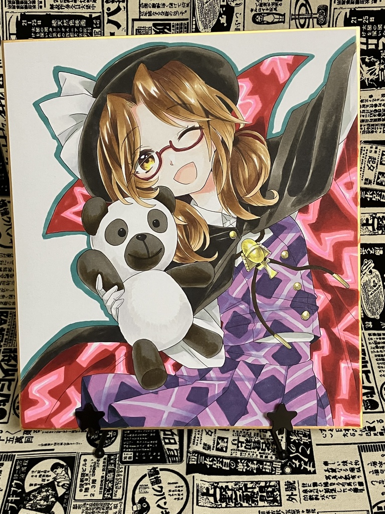 大色紙原画 宇佐見菫子