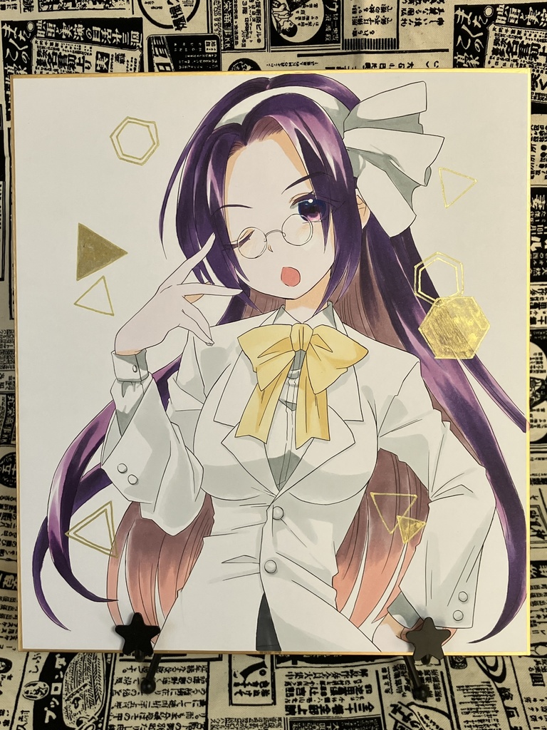 大色紙原画 朝倉 理香子