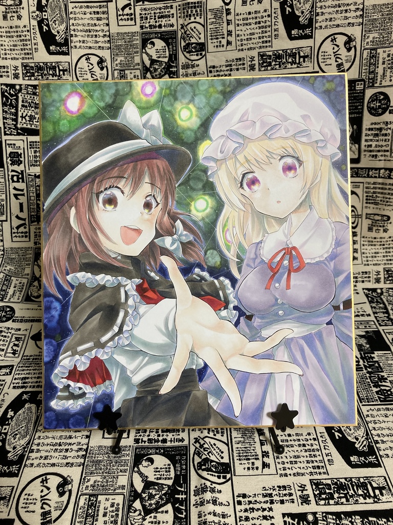 ※ご購入の前に、必要事項をBOOTHメッセージへお送りください!色紙オーダーメイドページ