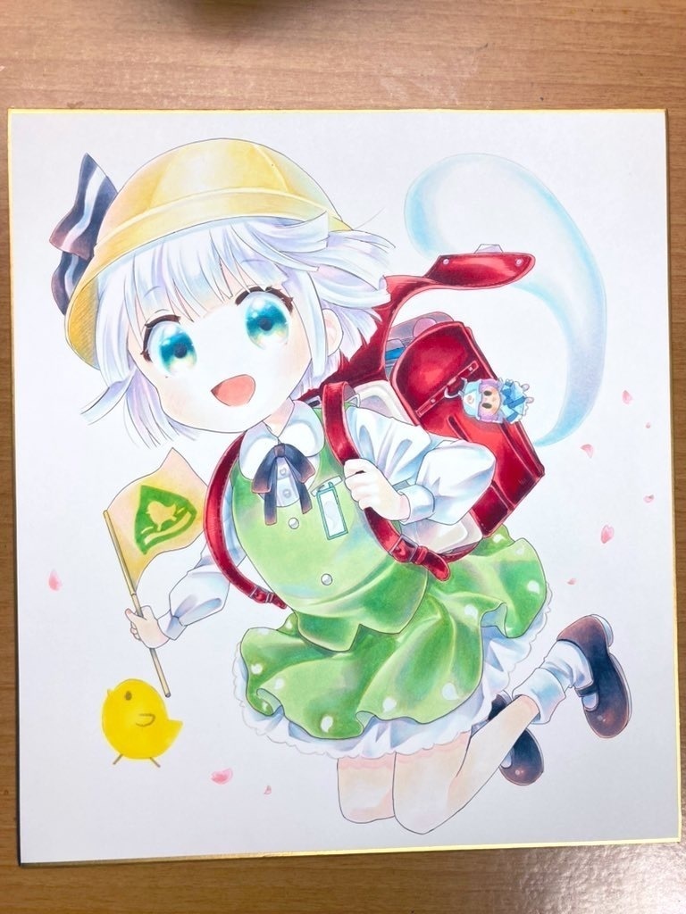 ※ご購入の前に、必要事項をBOOTHメッセージへお送りください!色紙オーダーメイドページ