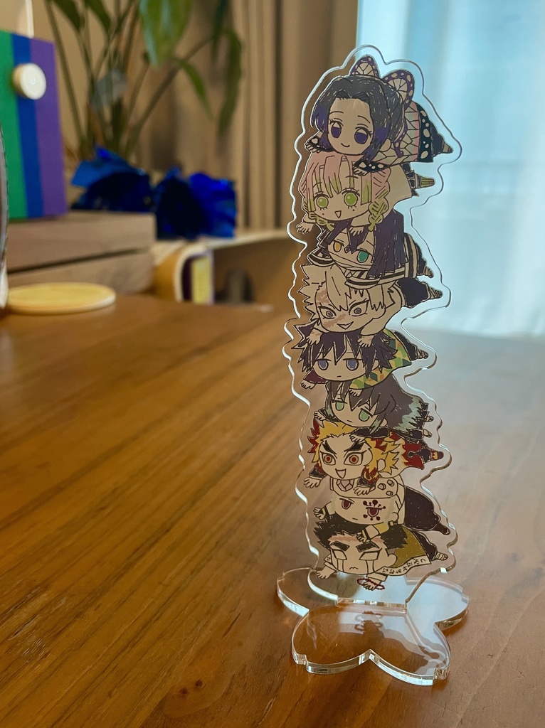 柱・結集アクスタ