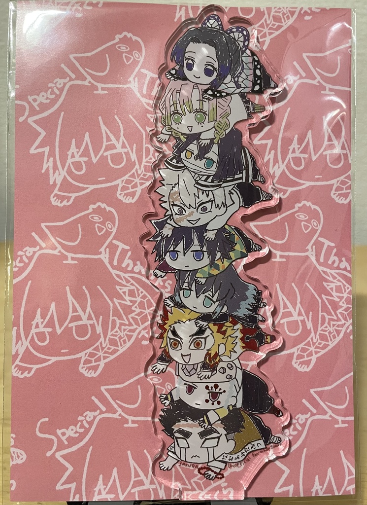 柱・結集アクスタ