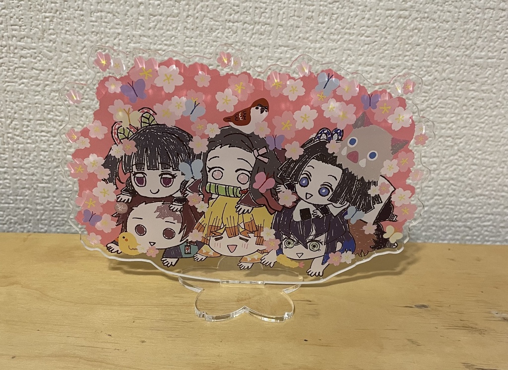 かまぼこ達のお花見アクスタ