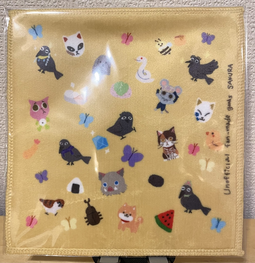 サブキャラ集合タオルハンカチ