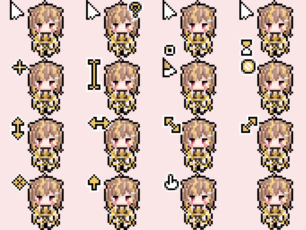 主にぶいすぽっ!のマウスカーソル配布!