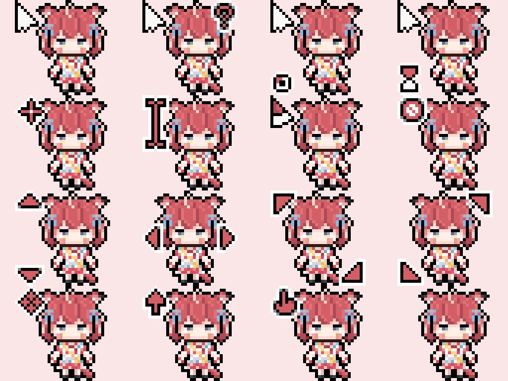 主にぶいすぽっ!のマウスカーソル配布!