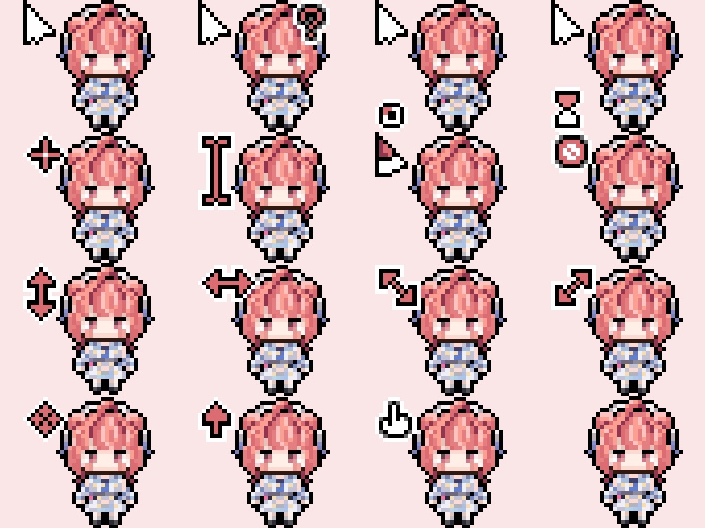 主にぶいすぽっ!のマウスカーソル配布!