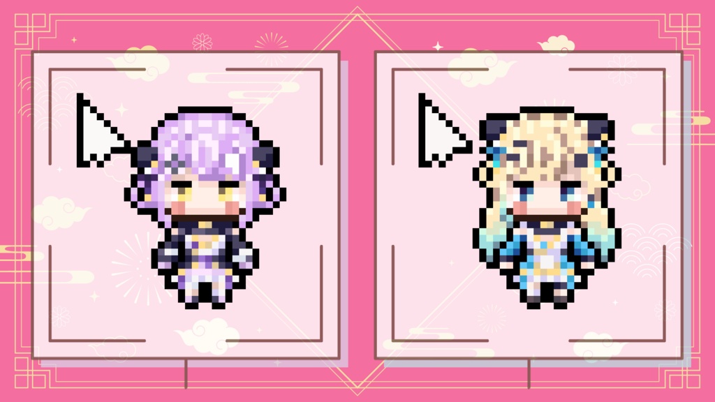 主にぶいすぽっ!のマウスカーソル配布!