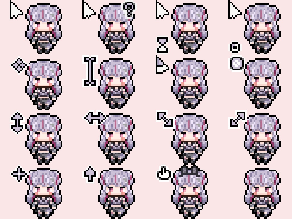 主にぶいすぽっ!のマウスカーソル配布!