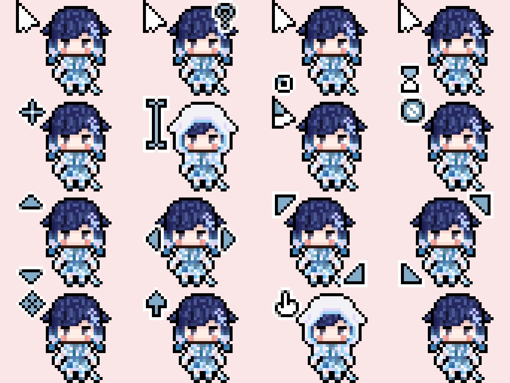 主にぶいすぽっ!のマウスカーソル配布!