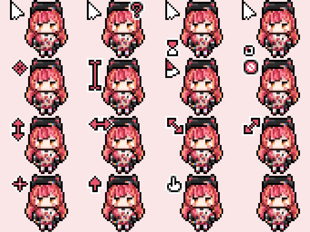 主にぶいすぽっ!のマウスカーソル配布!