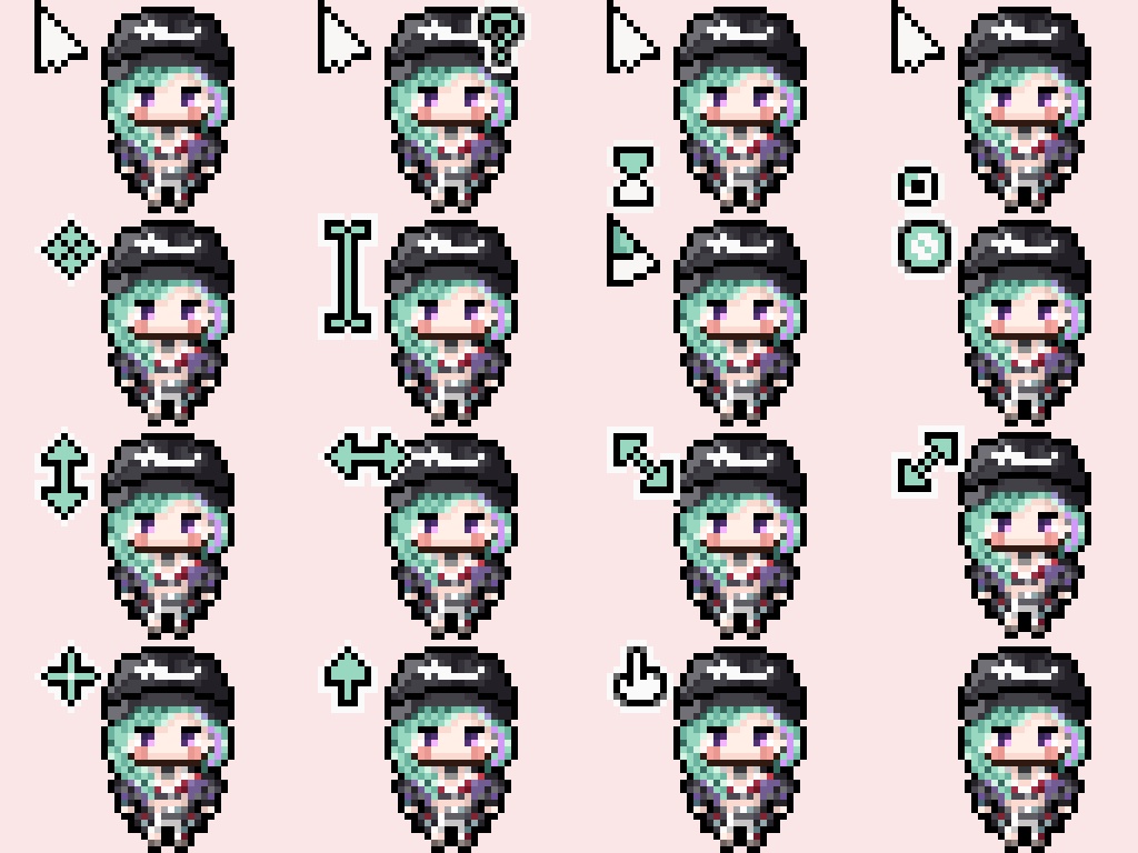 主にぶいすぽっ!のマウスカーソル配布!