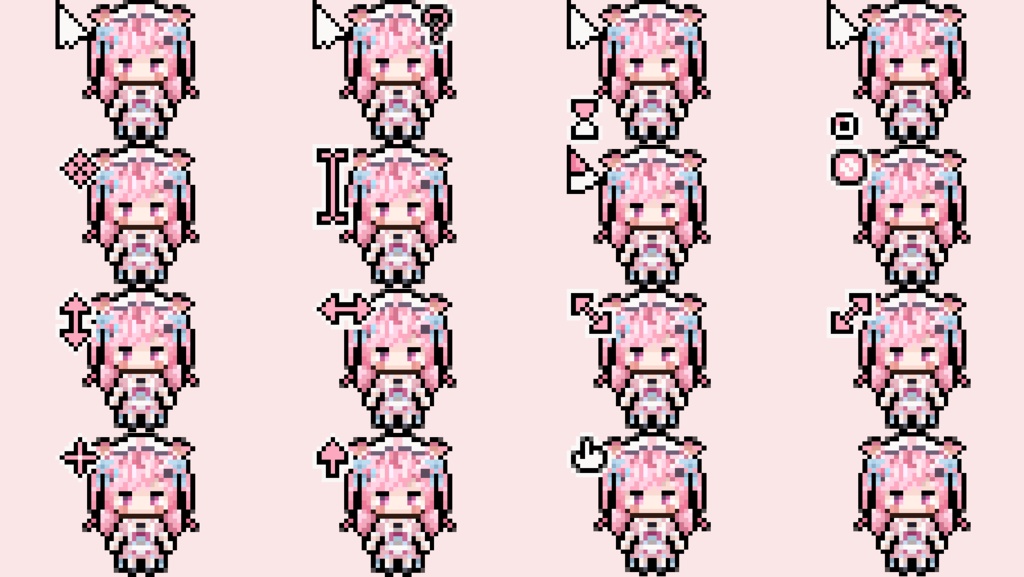 主にぶいすぽっ!のマウスカーソル配布!