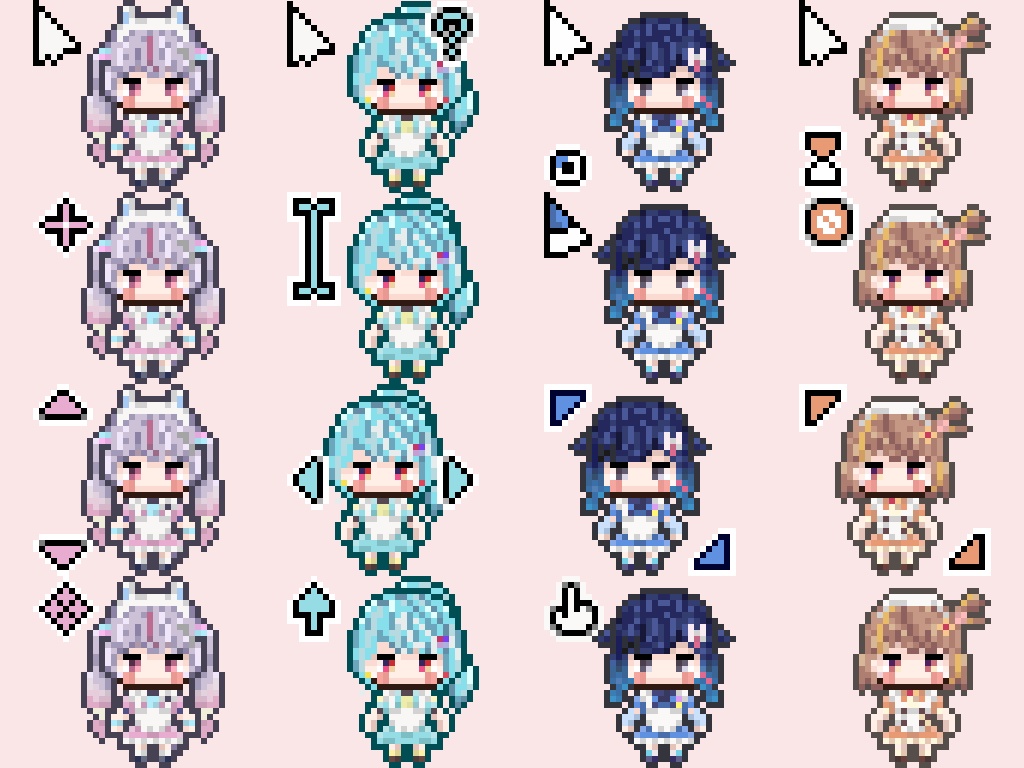 主にぶいすぽっ!のマウスカーソル配布!