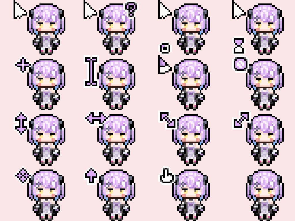 主にぶいすぽっ!のマウスカーソル配布!