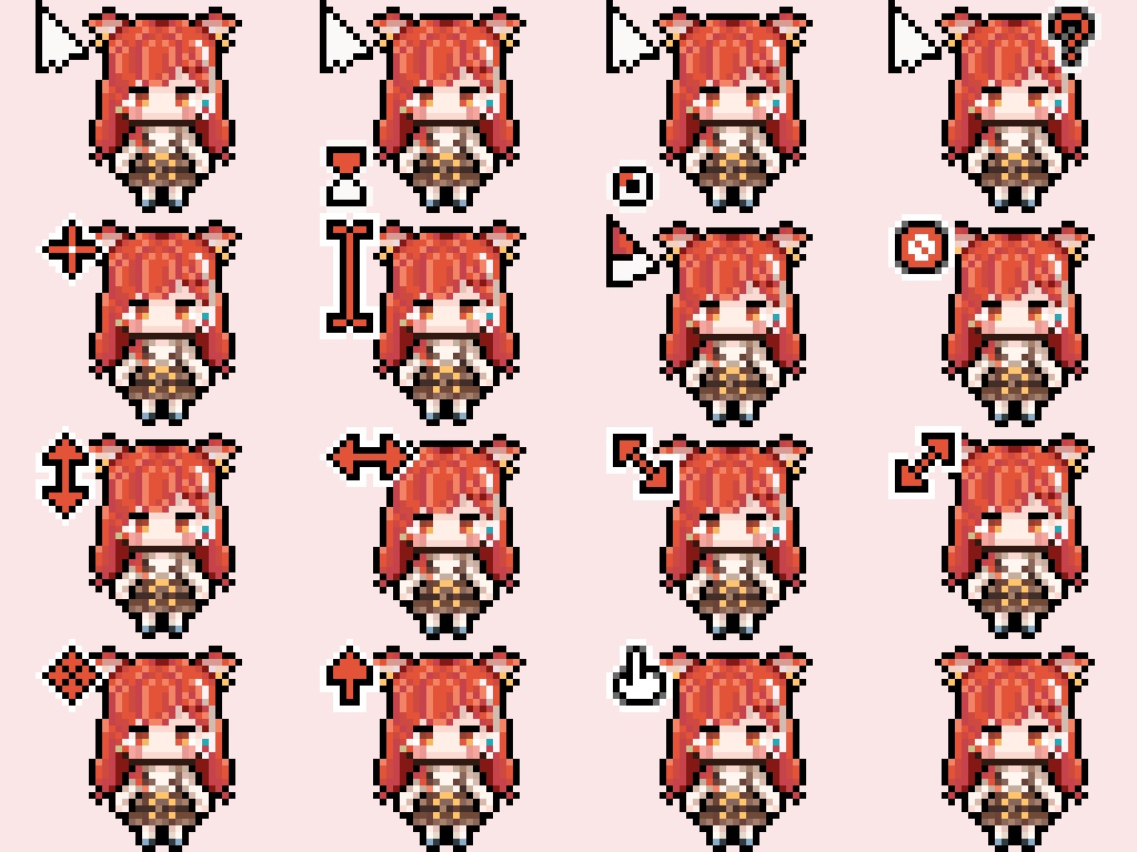 主にぶいすぽっ!のマウスカーソル配布!