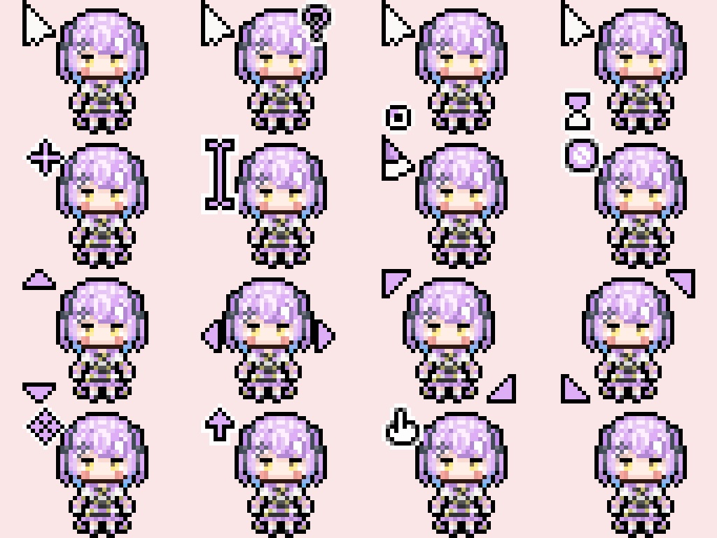 主にぶいすぽっ!のマウスカーソル配布!