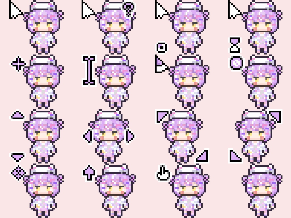 主にぶいすぽっ!のマウスカーソル配布!