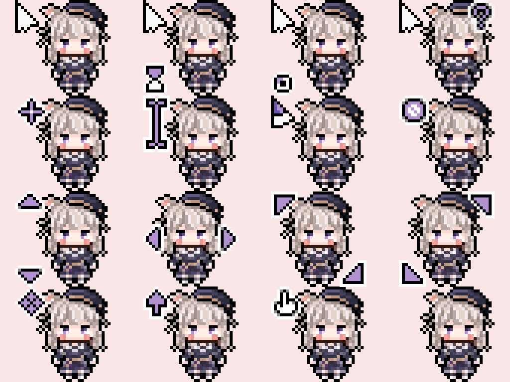 主にぶいすぽっ!のマウスカーソル配布!