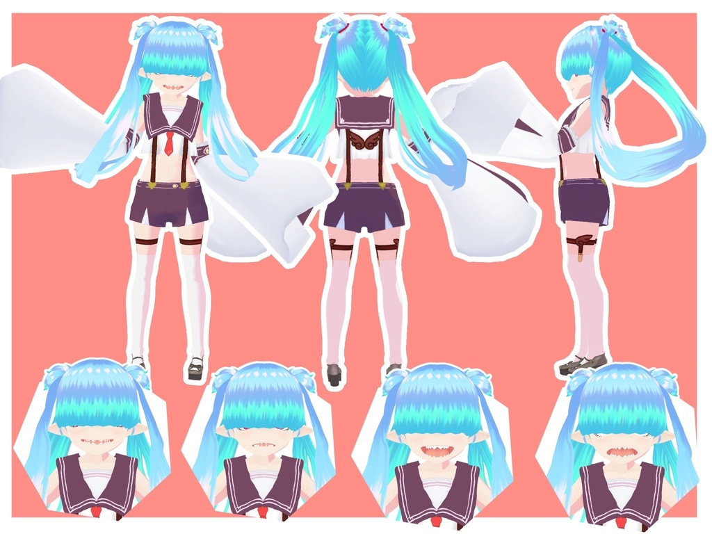 〔Vroid VRMアバター〕ミル