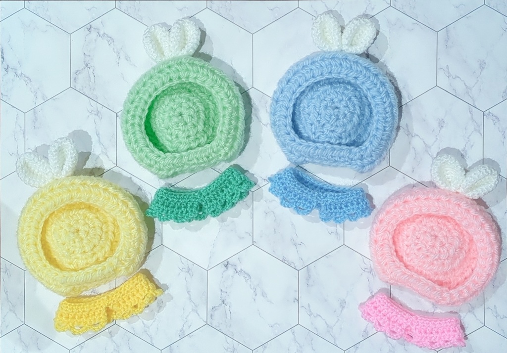 NEW💜パープル💛🩷🩵💚イースターうさぎちゃん🐰🥚