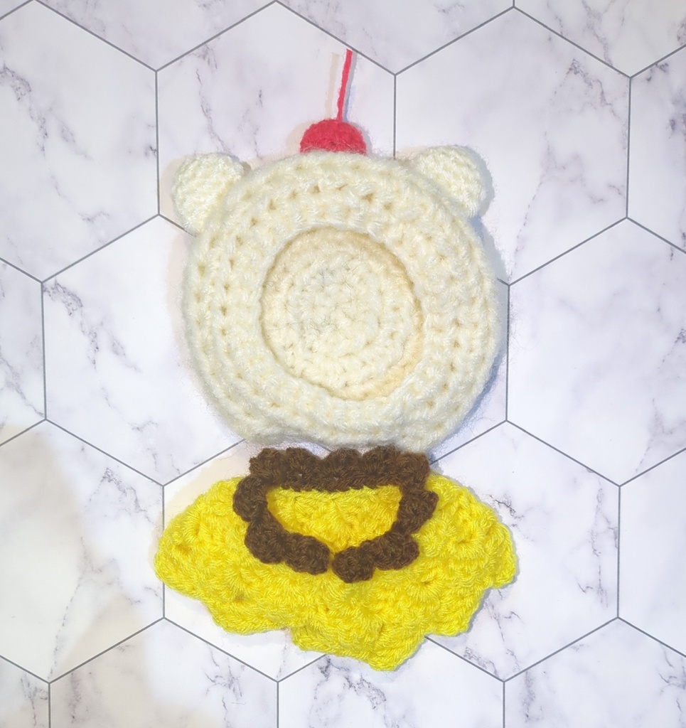 しろくまクリームソーダとプリンちゃん🐻❄️🍮