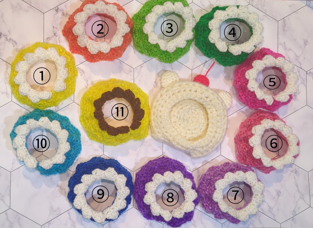 しろくまクリームソーダとプリンちゃん🐻❄️🍮