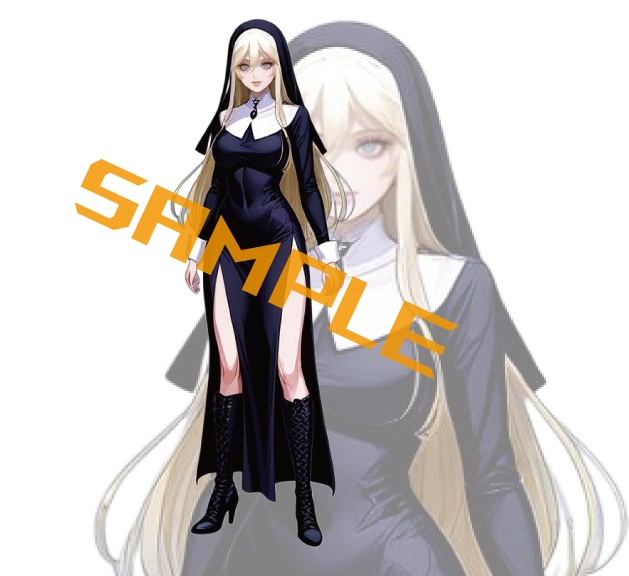 【立ち絵】シスター