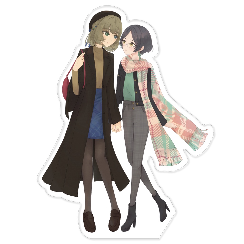 【C107】かえかなちゃんおデートアクスタ（冬）