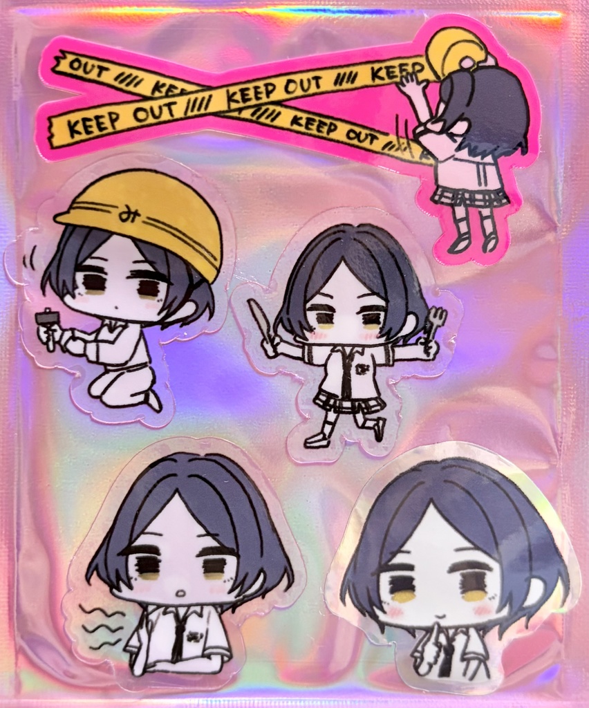 ちいさいはやみのちいさいステッカー