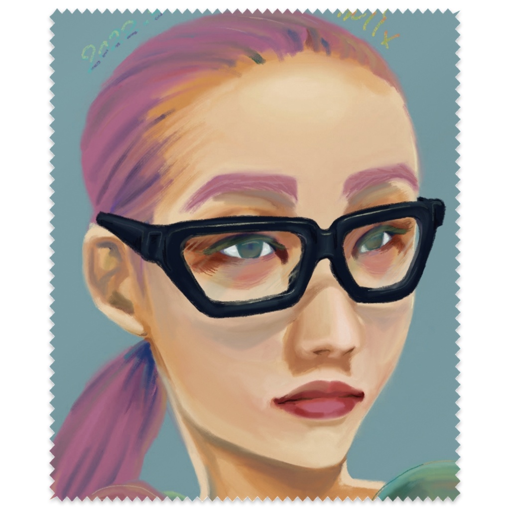 眼鏡ッ子のメガネ拭き.