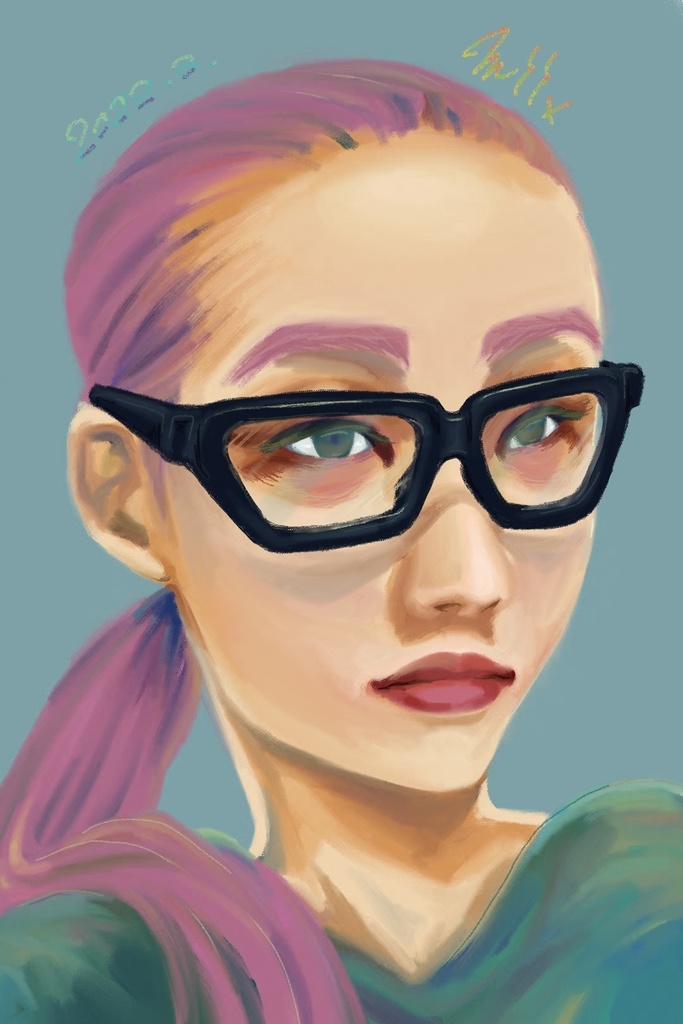 眼鏡ッ子のメガネ拭き.