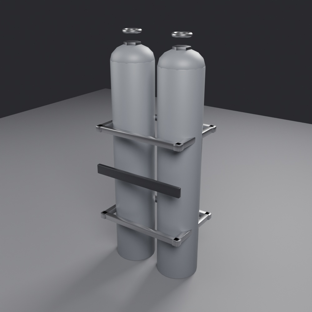 SFラボ サーバー機材セット / Sci-Fi Lab Server & Equipment Props (7 Models)