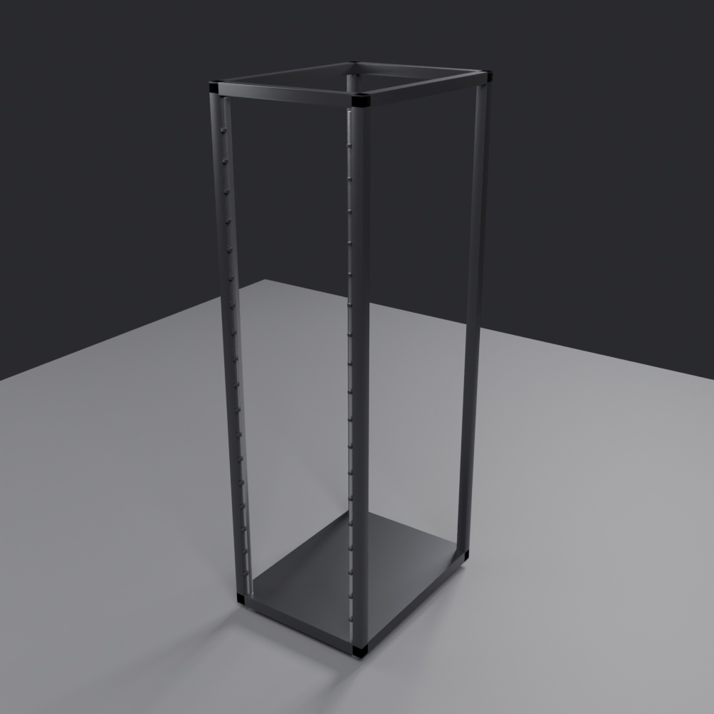 SFラボ サーバー機材セット / Sci-Fi Lab Server & Equipment Props (7 Models)