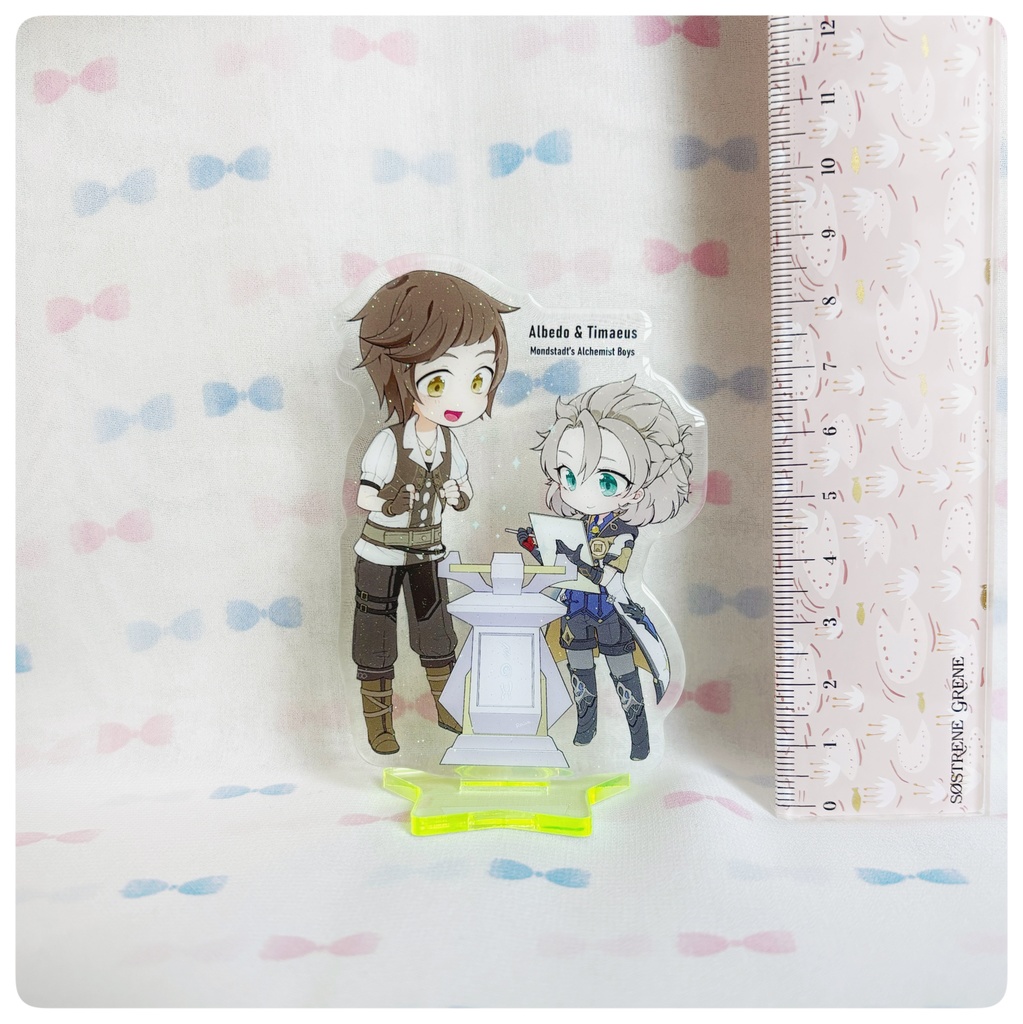 アルベド&ティマイオス ラメ入りアクリルスタンド