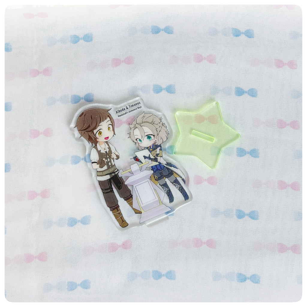 アルベド&ティマイオス ラメ入りアクリルスタンド